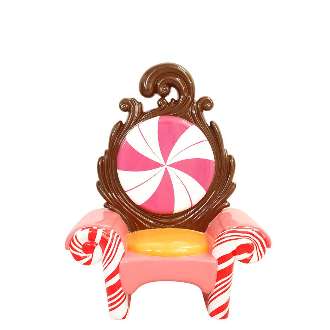 Candy Throne Queen Statue - LM Treasures Prop Rentals