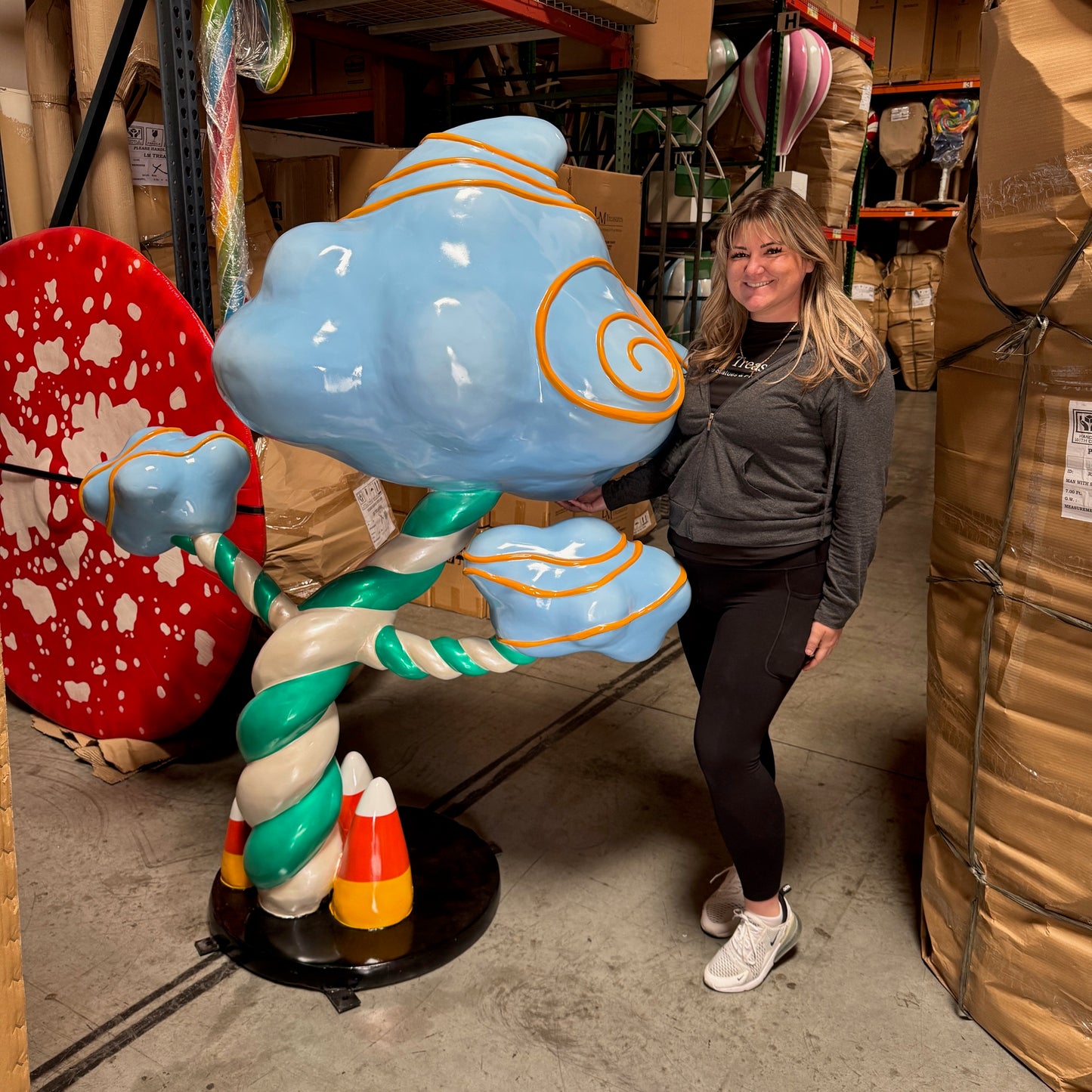 Cotton Candy Tree Statue