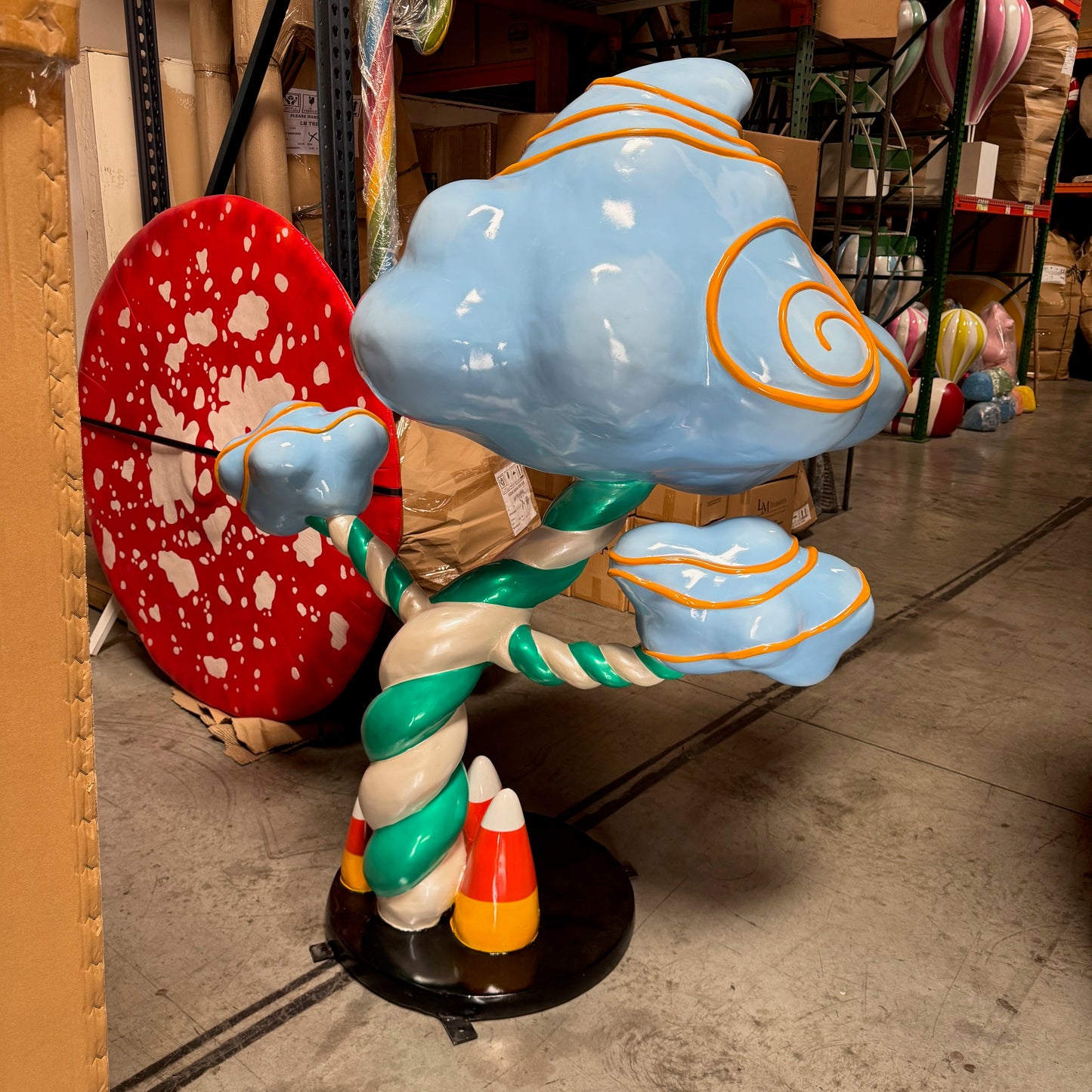 Cotton Candy Tree Statue