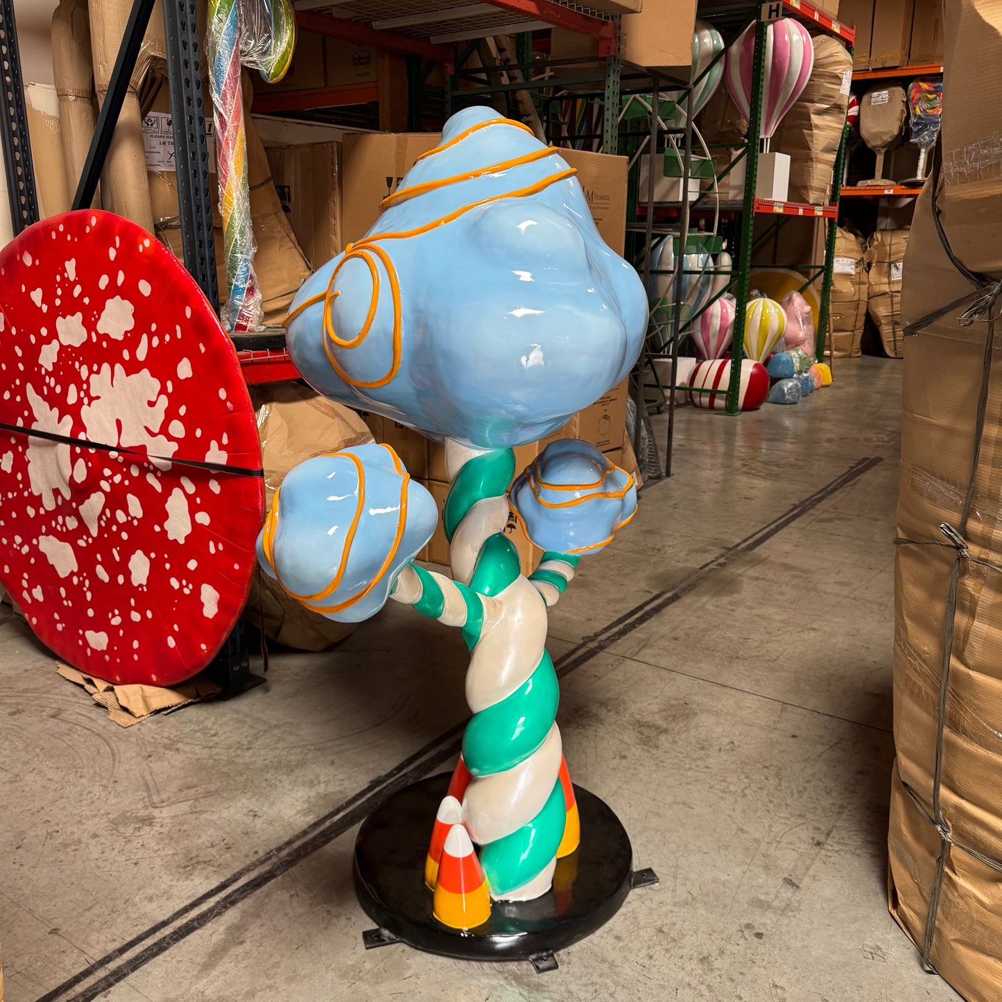 Cotton Candy Tree Statue