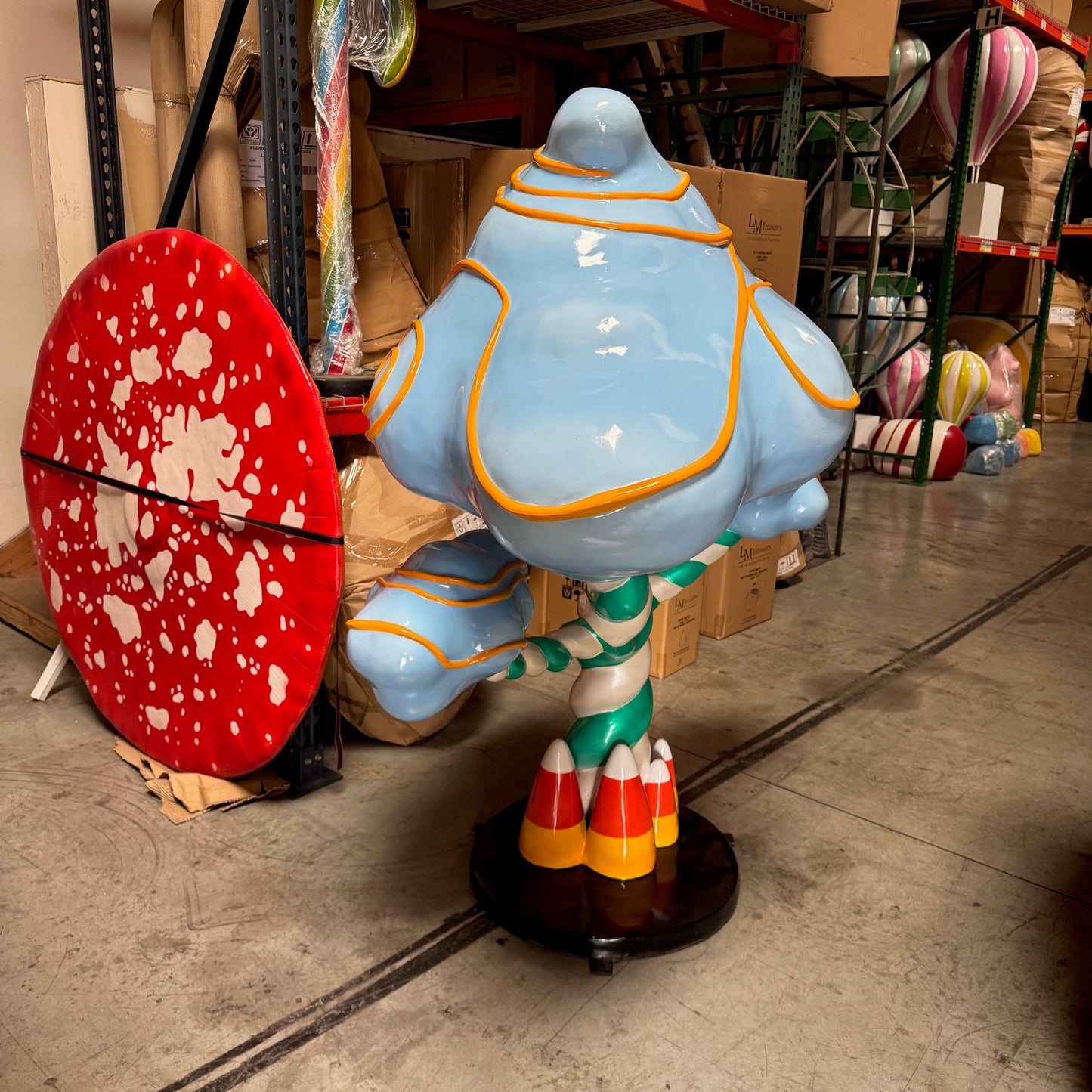 Cotton Candy Tree Statue