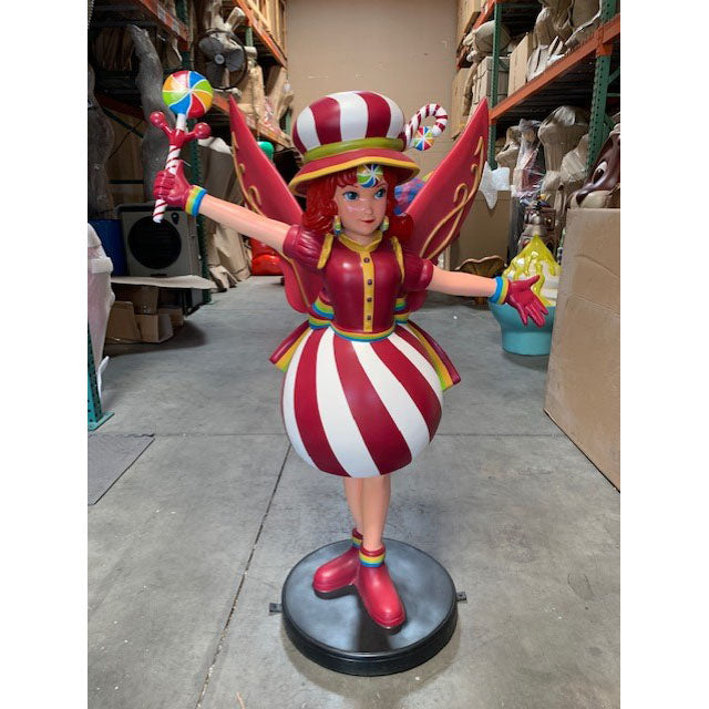 Peppermint Candy Fairy Statue