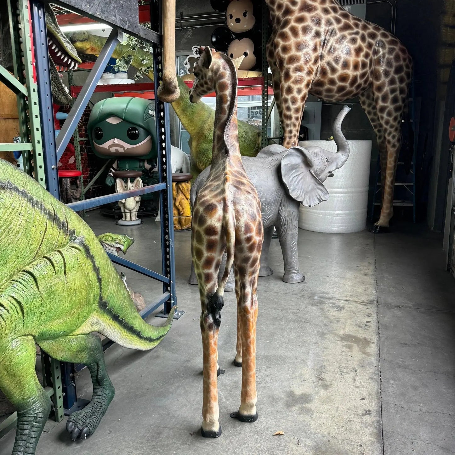 Baby Giraffe Statue A0258-120004-H