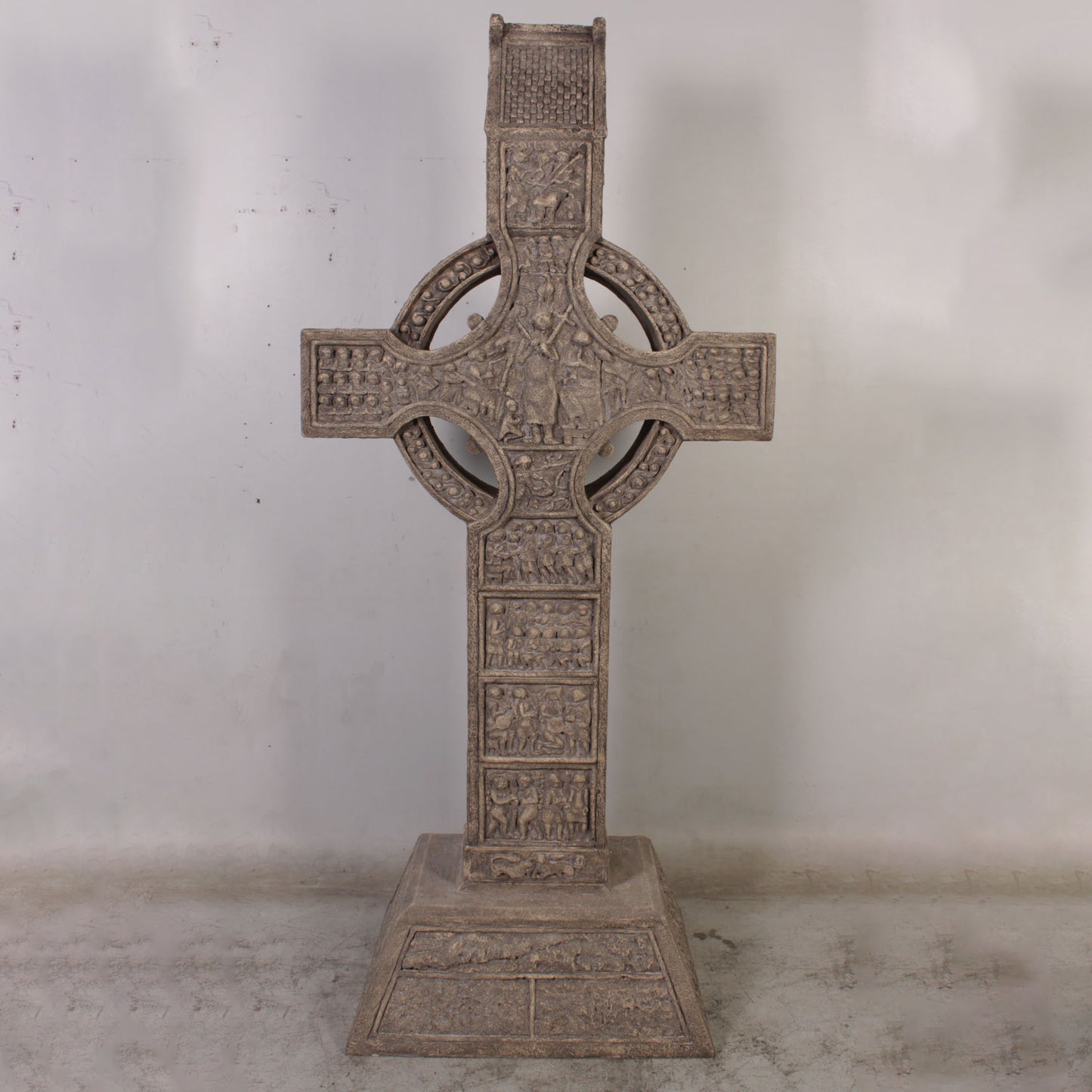 Muiredach Celtic High Cross Statue