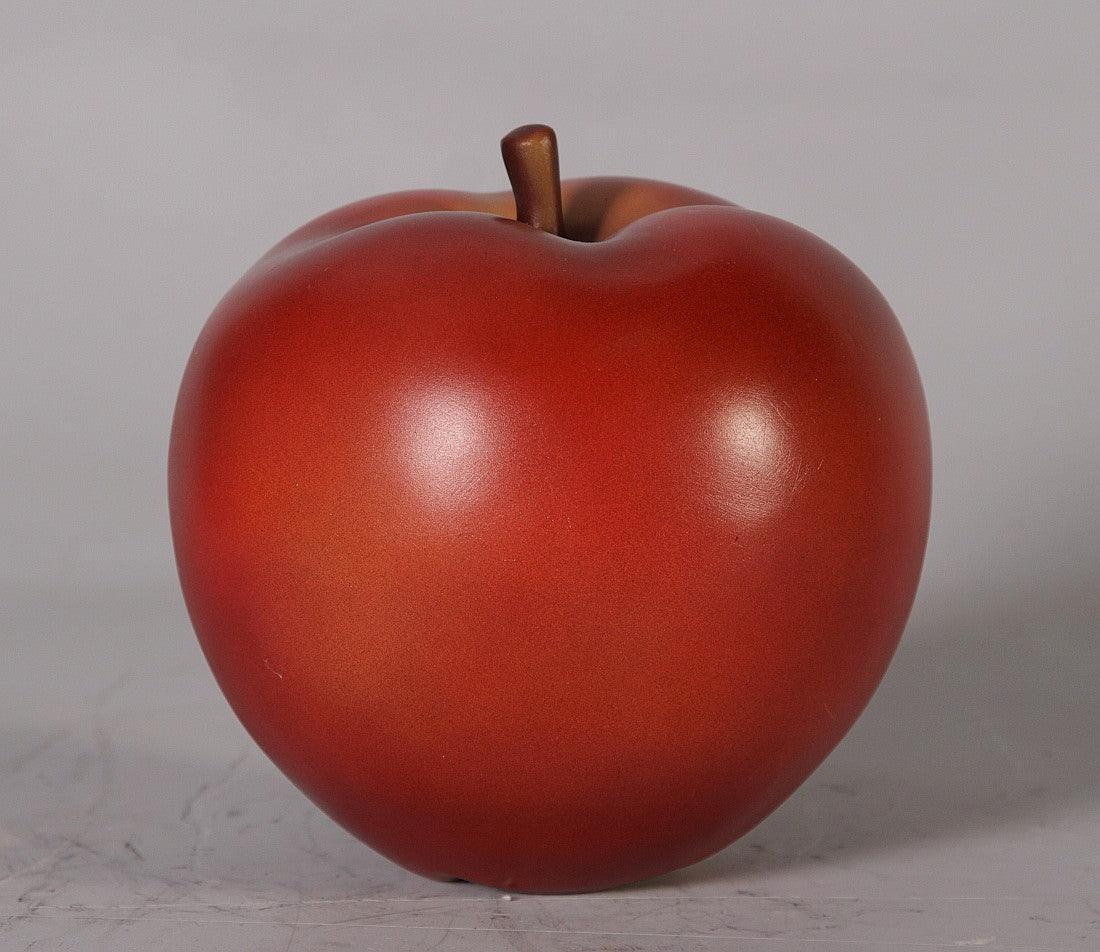 Mini Red Apple Statue