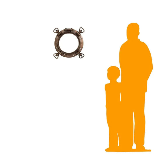 Porthole Window Life Size Statue M0134-120069-H