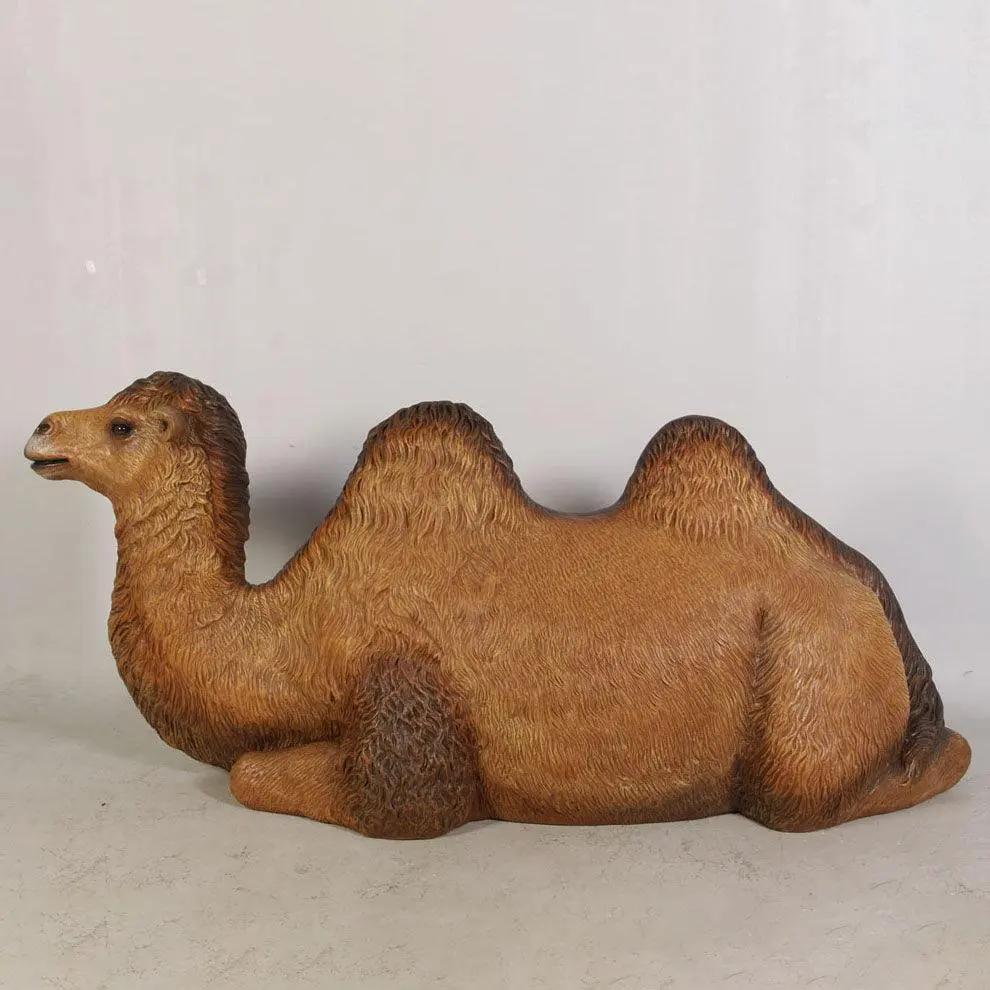 Laying Camel Life Size Statue A0318-120071-H