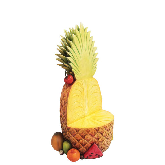 Pineapple Chair Statue - LM Treasures Prop Rentals