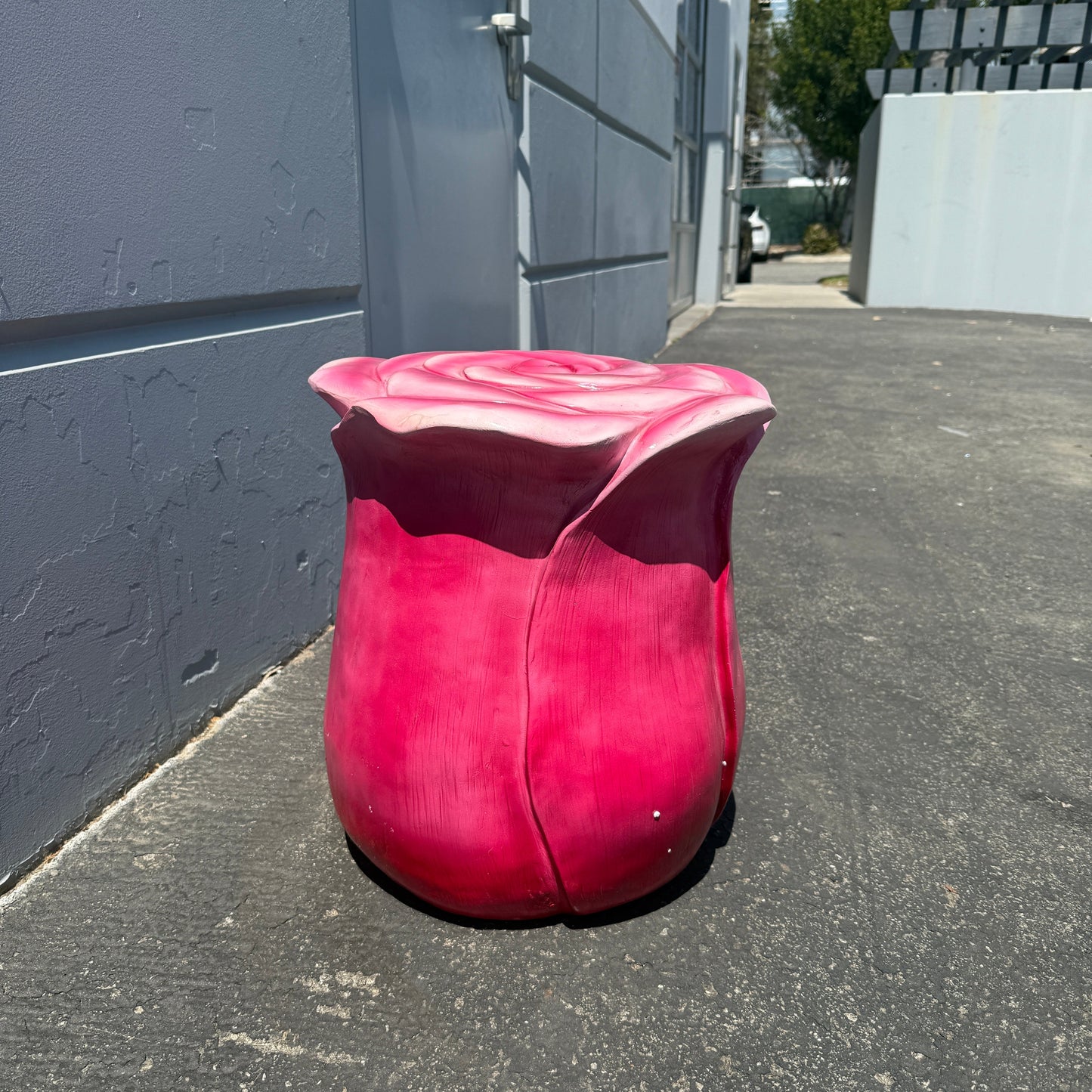 Rose Flower Stool F0221-ROSE-P