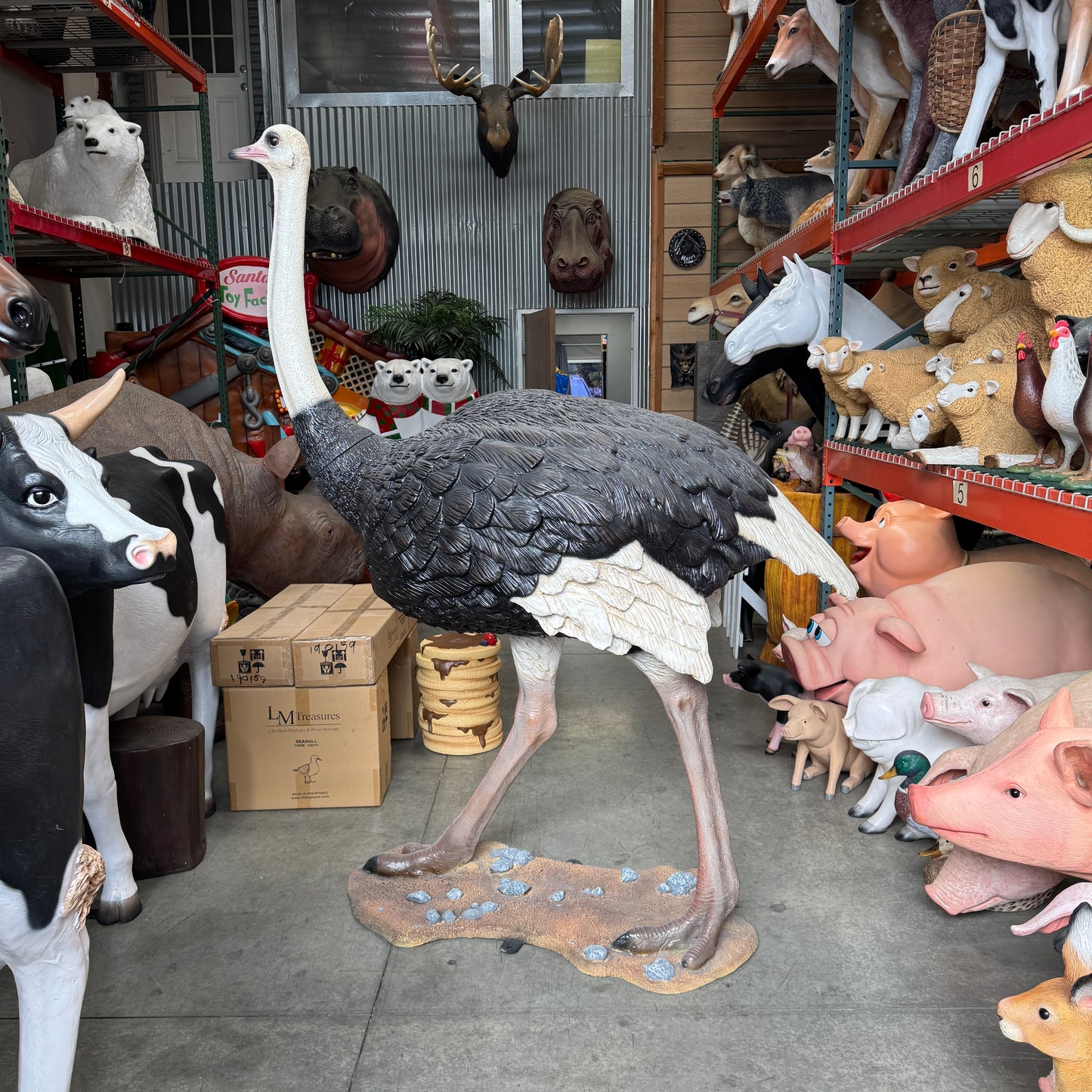 Ostrich Statue