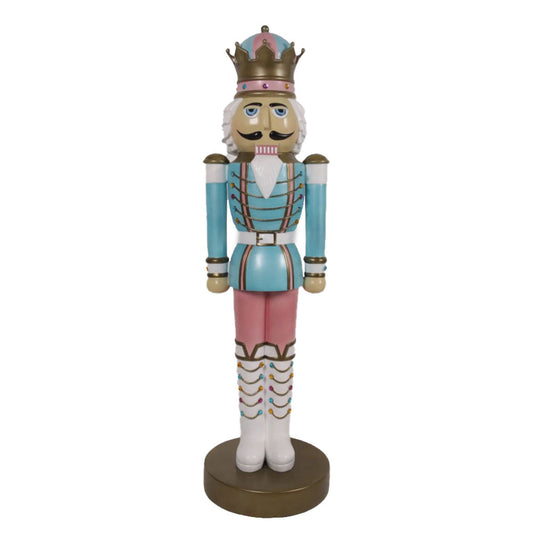 Giant 12ft Pastel Nutcracker Christmas Statue