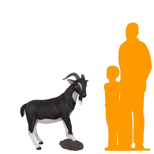 Black Billy Goat Statue A0333-130013-H