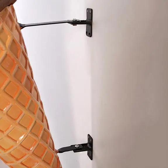 Hanging Chocolate One Scoop Ice Cream Statue R0195C-130018-H