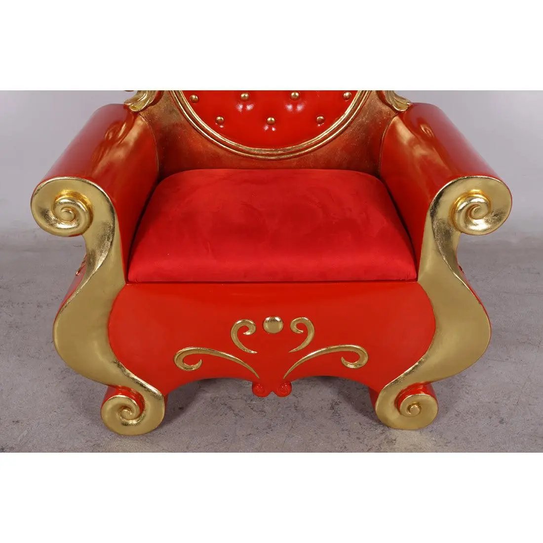 Red Santa Christmas Throne Statue S0053-130025-H
