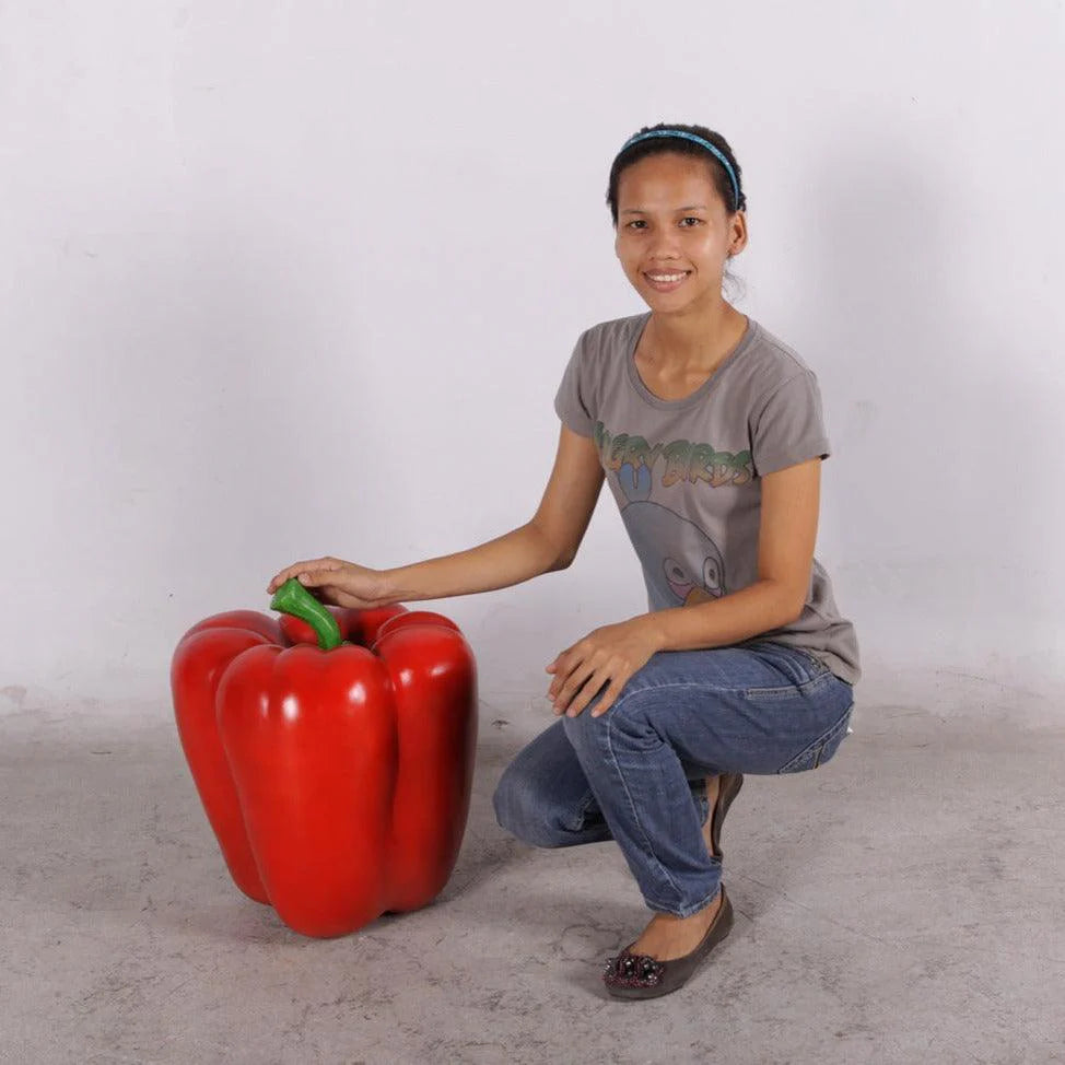 Red Bell Pepper Statue