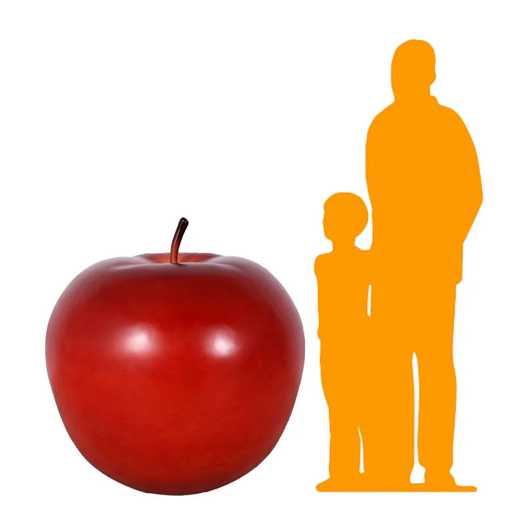 Jumbo Apple Statue