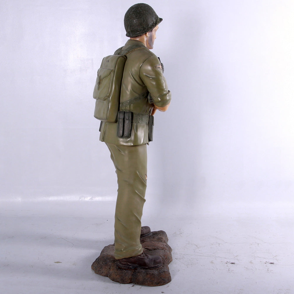 Army Soldier Life Size Statue