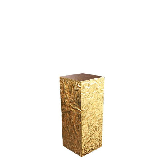 Medium Crumpled Pedestal - LM Treasures Prop Rentals