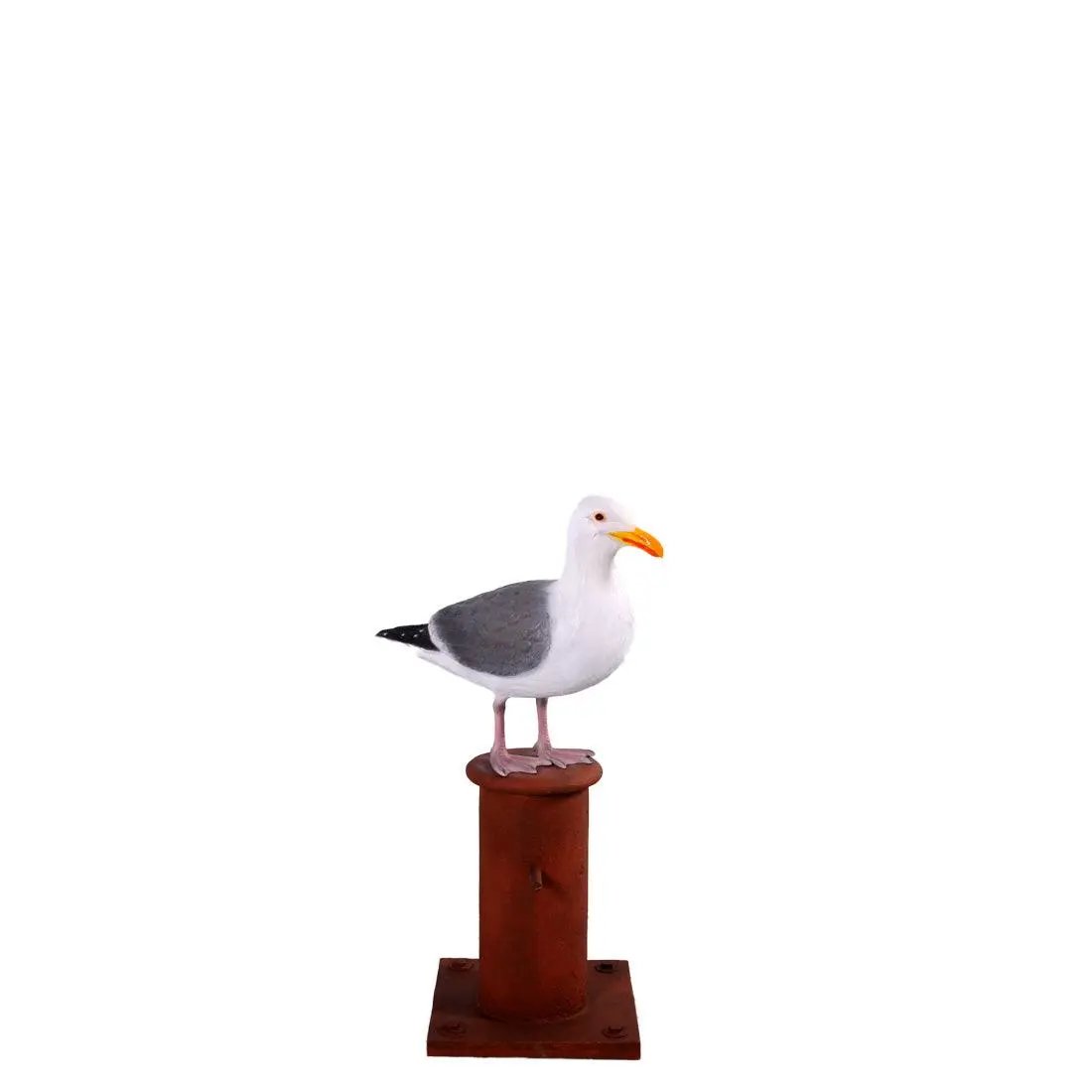 Seagull On Post Statue - LM Treasures Prop Rentals
