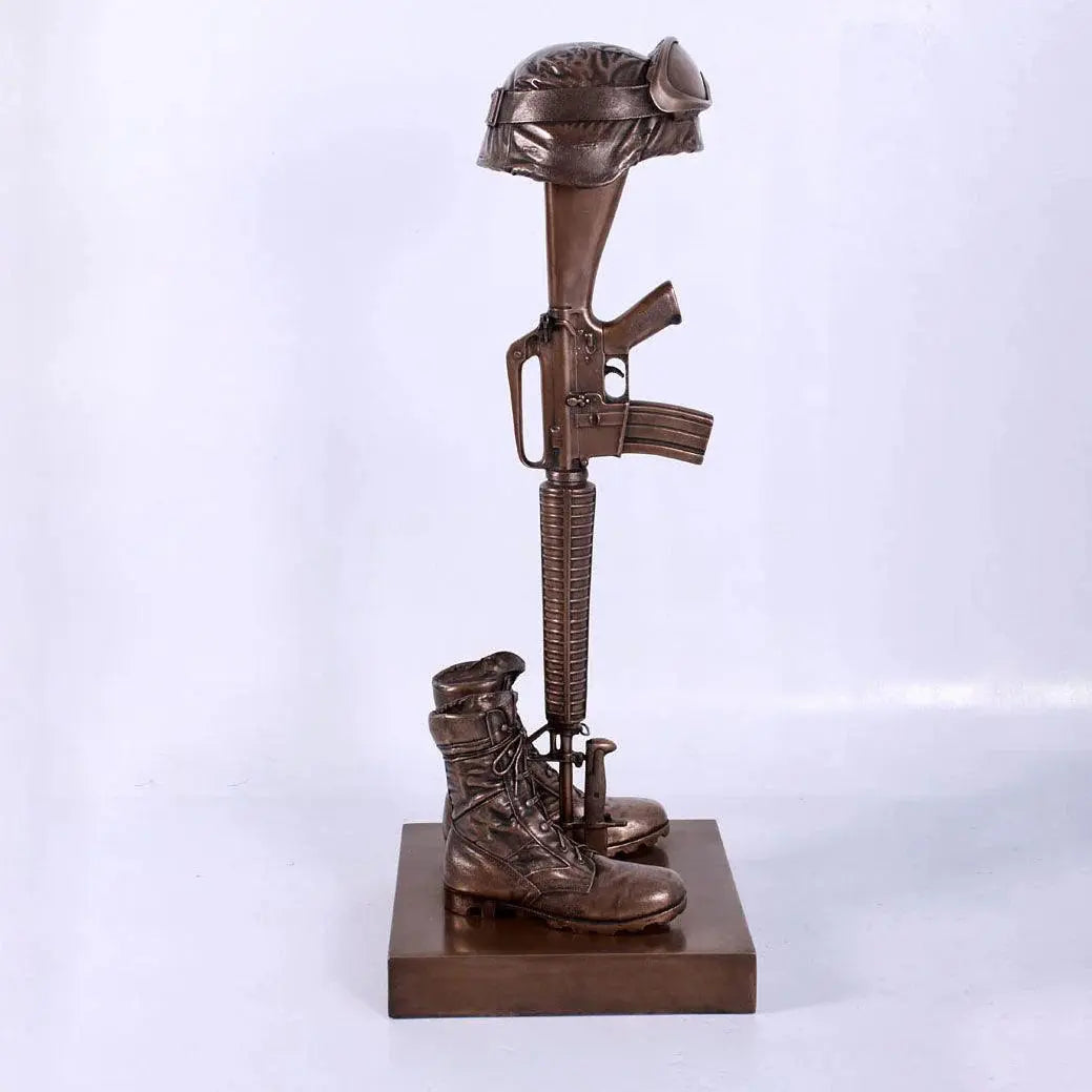 Fallen Soldier Memorial Statue LS140-130094-H