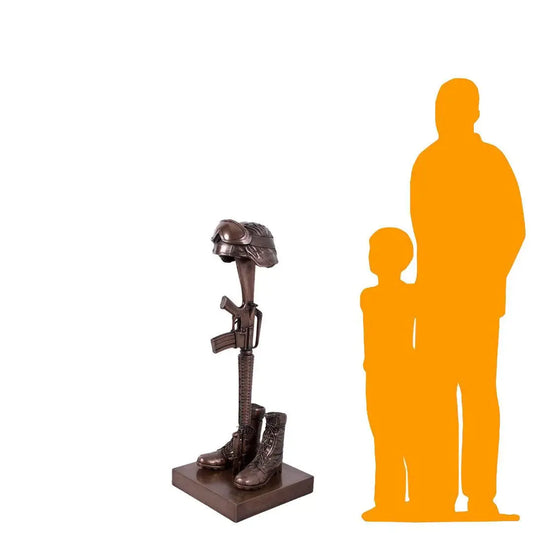 Fallen Soldier Memorial Statue LS140-130094-H