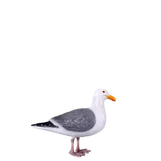 Standing Seagull Statue - LM Treasures Prop Rentals