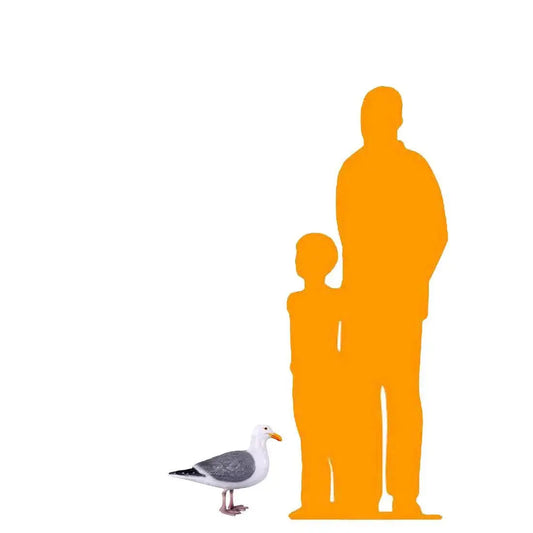 Standing Seagull Statue A0403-130111-H