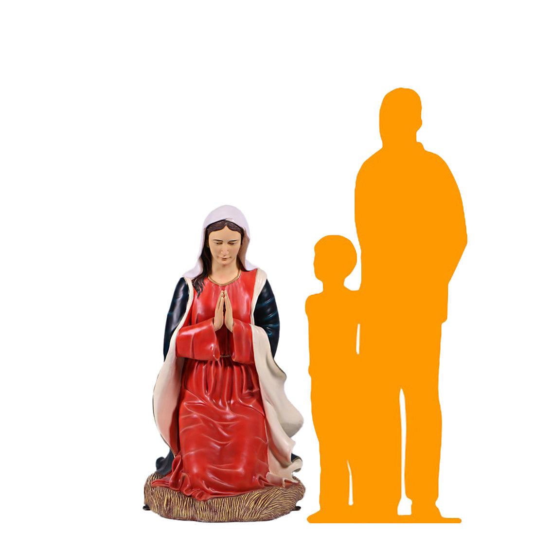 Mary Nativity Christmas Statue