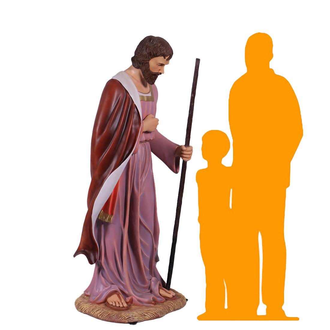 Joseph Nativity Christmas Statue