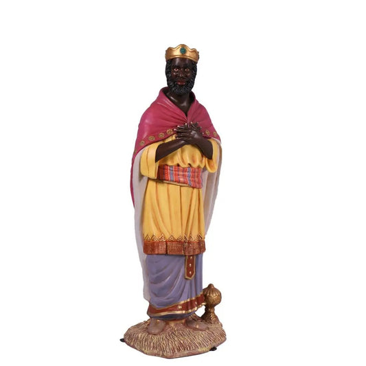 King Balthasar Nativity Christmas Statue - LM Treasures Prop Rentals