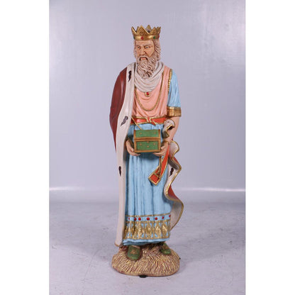 King Gaspar Nativity Christmas Statue - LM Treasures Prop Rentals 