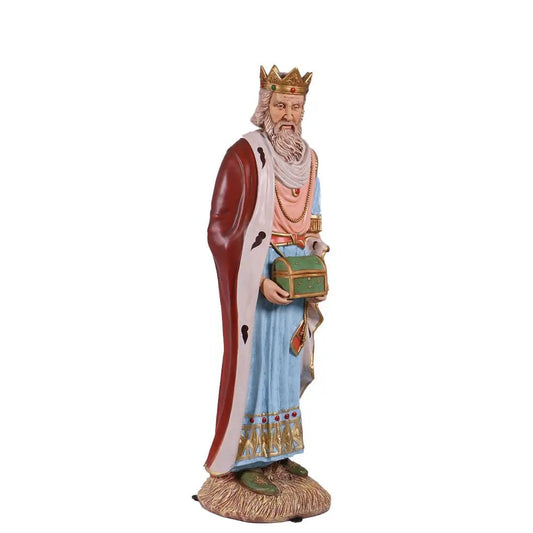 King Gaspar Nativity Christmas Statue - LM Treasures Prop Rentals