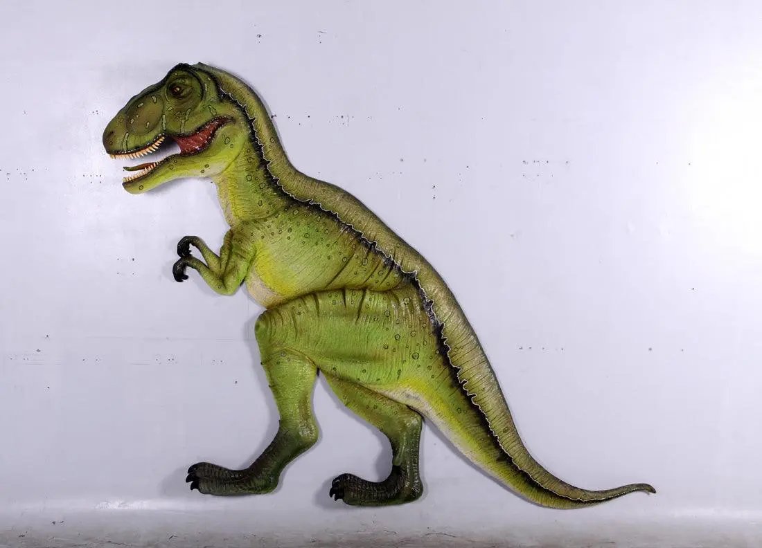 T-Rex Dinosaur Wall Decor Statue A0376-140027-H