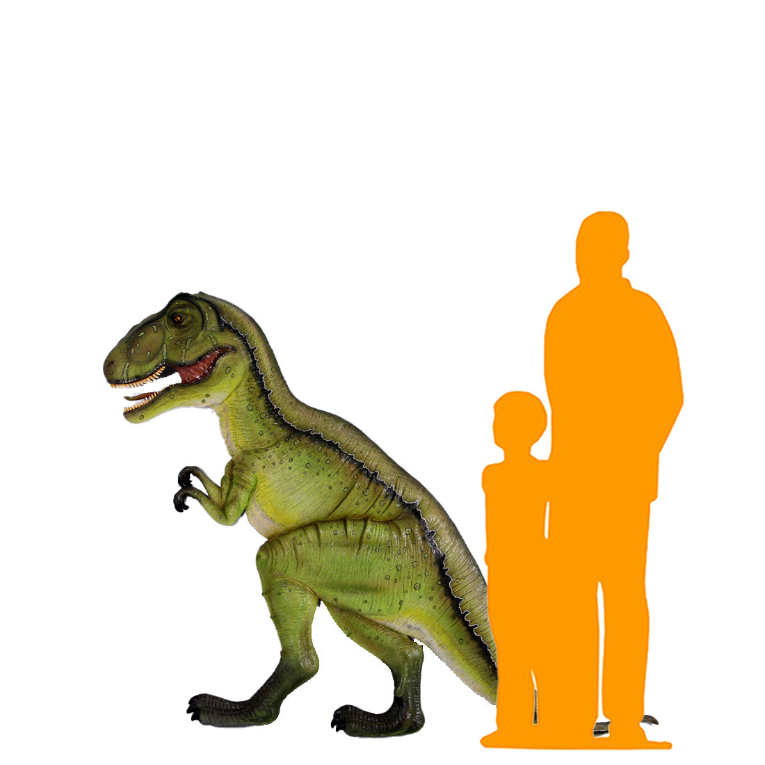T-Rex Dinosaur Wall Decor Statue