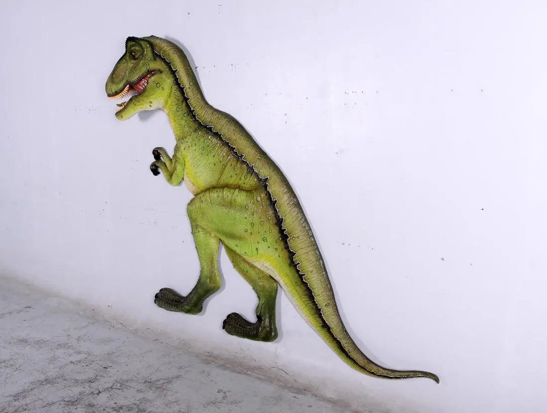 T-Rex Dinosaur Wall Decor Statue A0376-140027-H