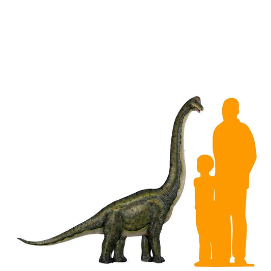 Brachiosaurus Dinosaur Wall Decor Statue A0474-140028-H