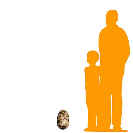 Small Theropod Dinosaur Egg Statue A0484-140030-H