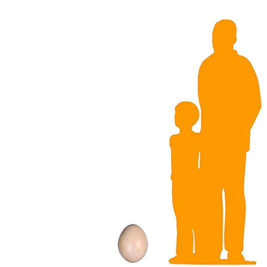 Small Sauropod Dinosaur Egg Statue A0485-140032-H