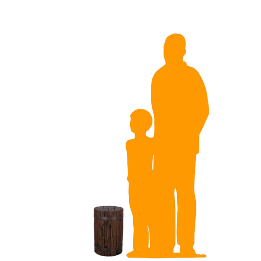 Small Pirate Stool Barrel