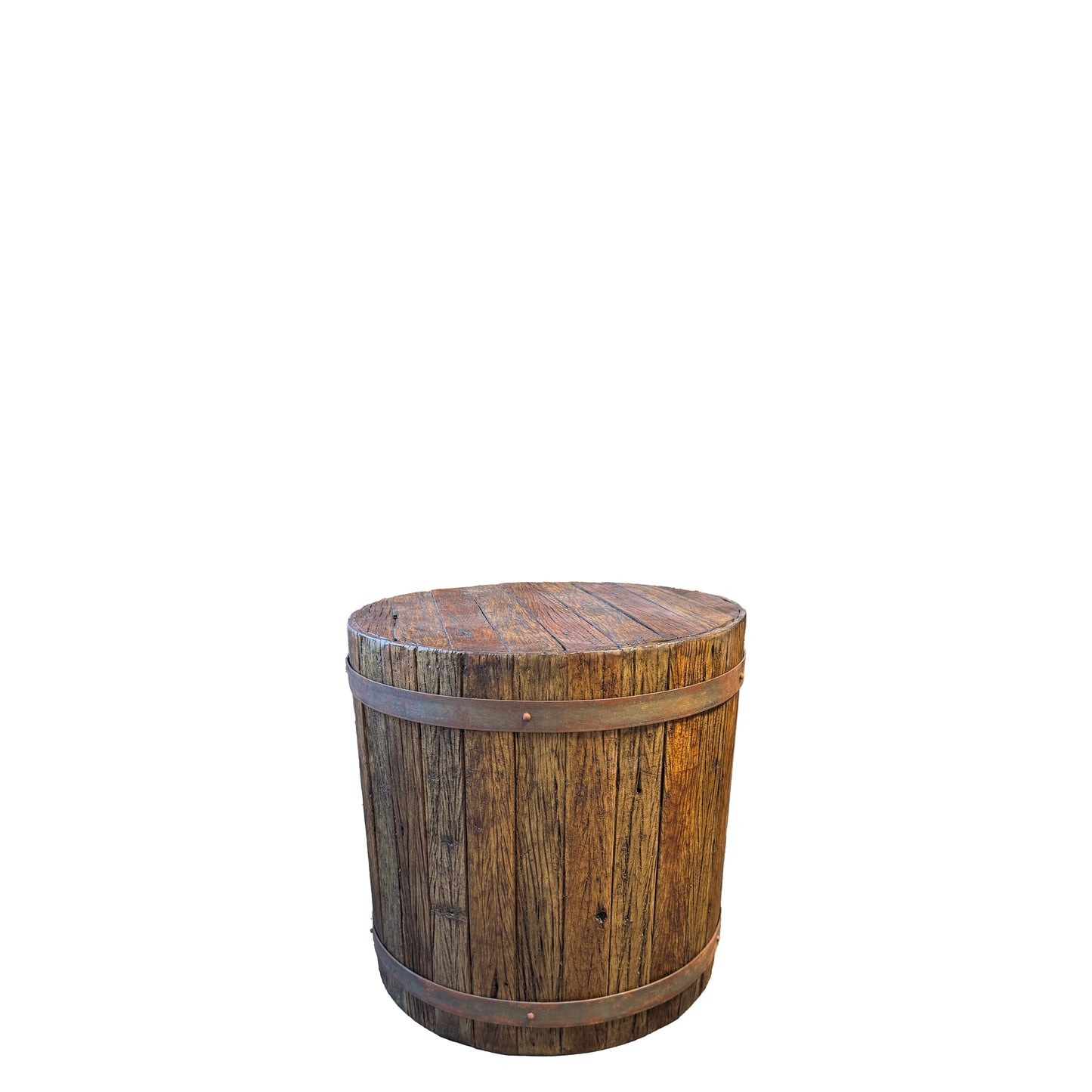 Medium Pirate Side Table Barrel