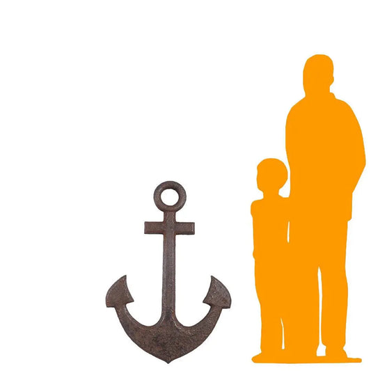 Rustic Anchor Statue M0083-140068-H