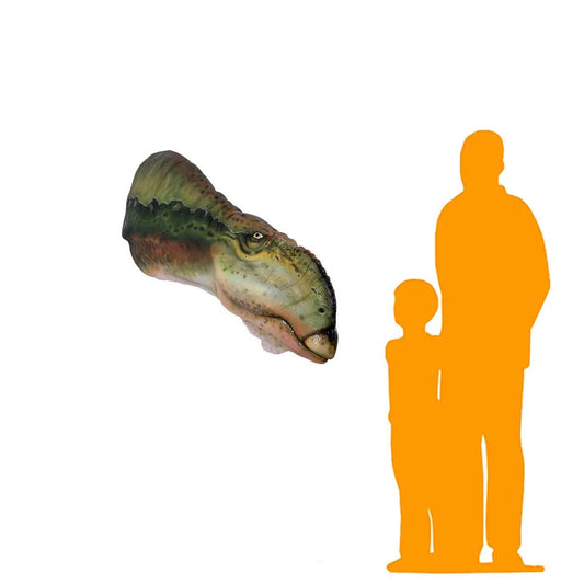 Muttaburrasaurus Dinosaur Head Statue A0414-140069-H