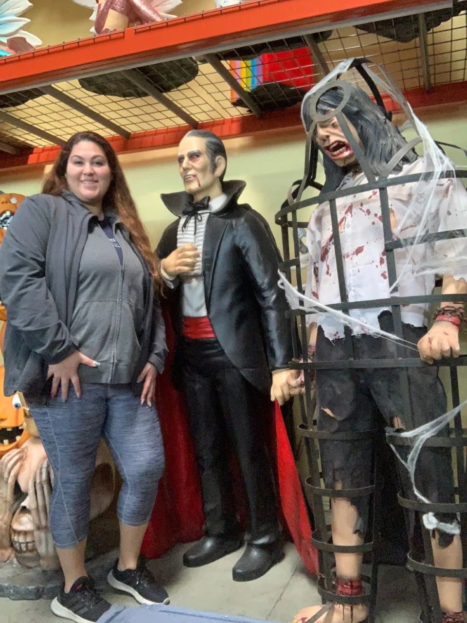 Dracula Vampire Life Size Statue