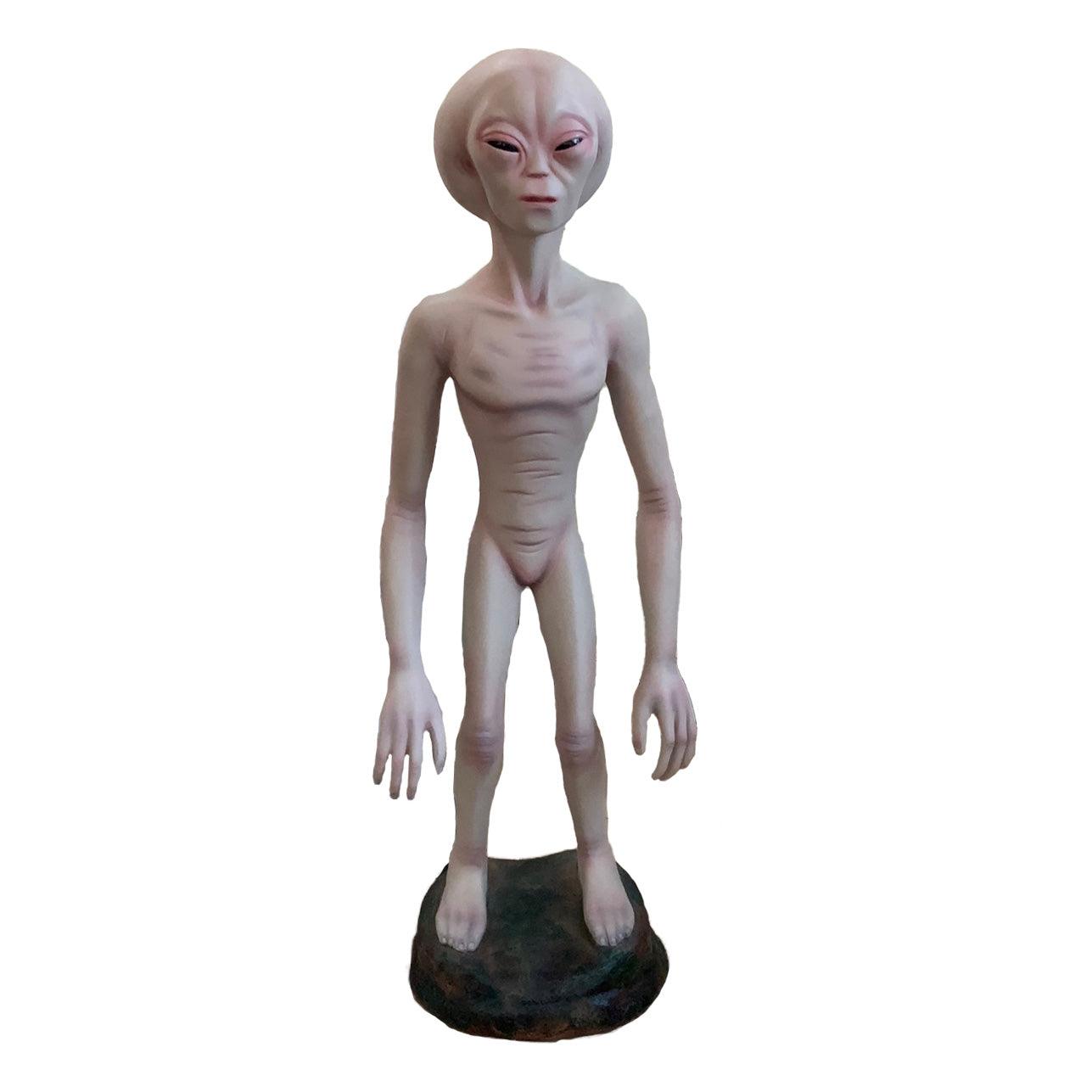 Large Alien Encounter Life Size Statue