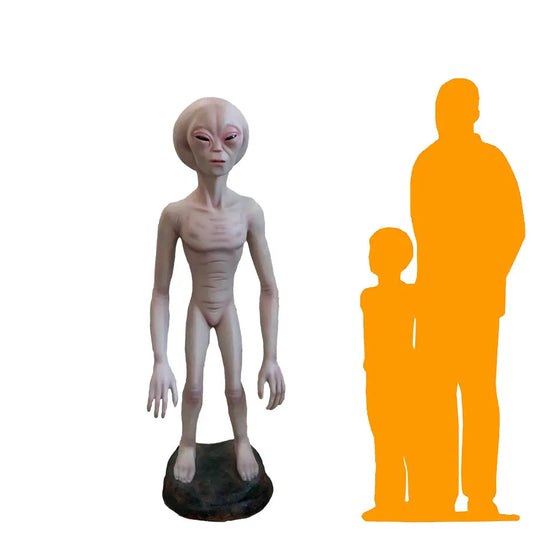 Large Alien Encounter Life Size Statue LS251-1467-A
