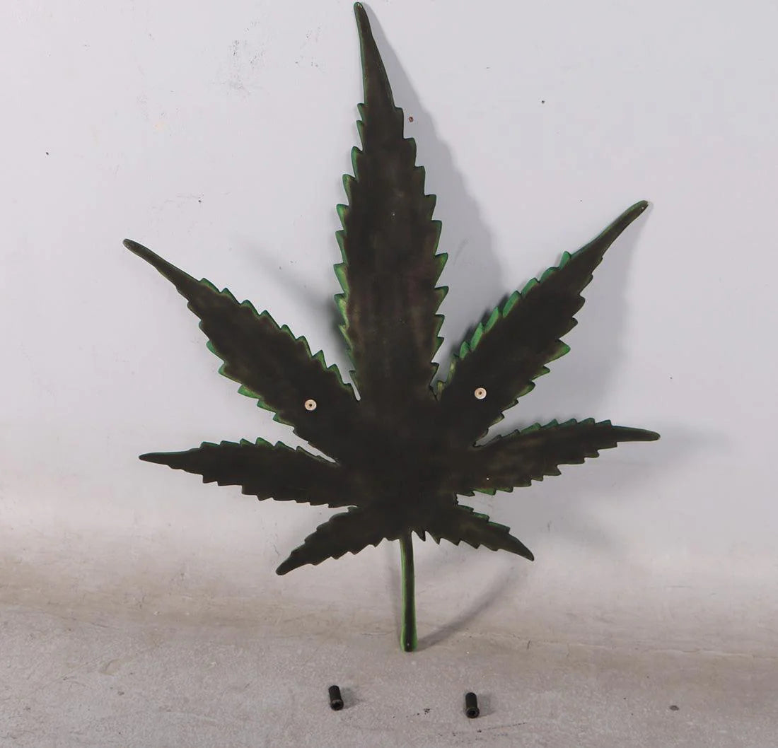 Cannabis Marijuana Weed Leaf Wall Decor