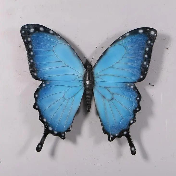 Hanging Blue Butterfly Statue A0753-150021-H