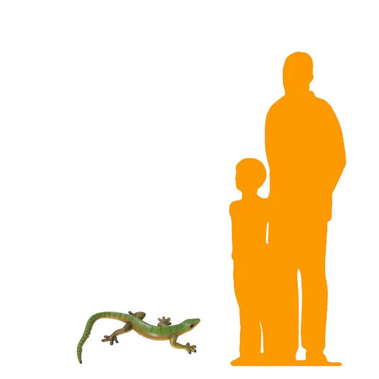 Large Lizard Gecko Statue A0478L-150045-H