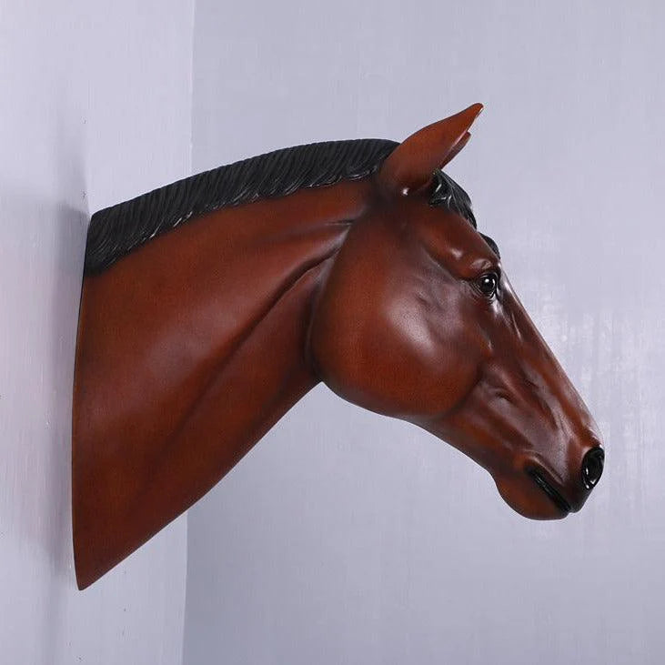 Horse Head Statue