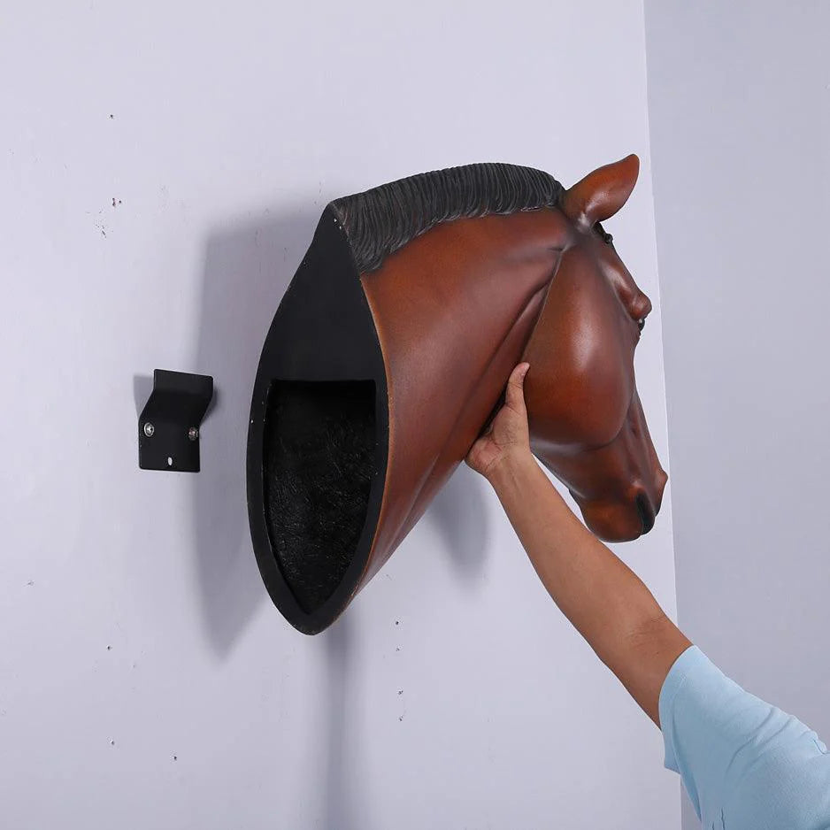 Horse Head Statue